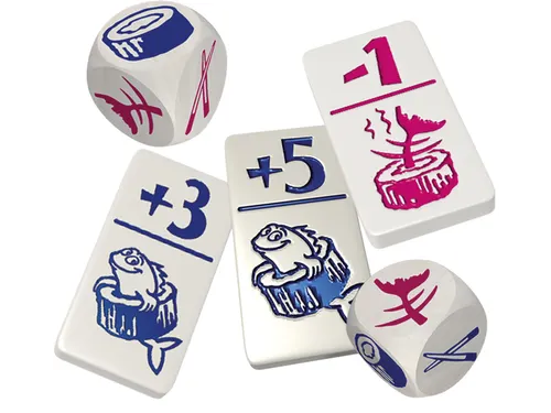 999Games Geharrewar in de Sushibar Dobbelspel 8+