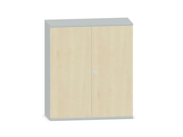 Kantoorkast 1150x1000x430mm Decor Romp Lichtgrijs Decor Front Esdoorn