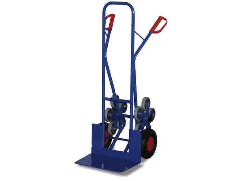 5 Ster Trappensteekwagen 200kg Brede Steekplaat Massief Rubber Banden