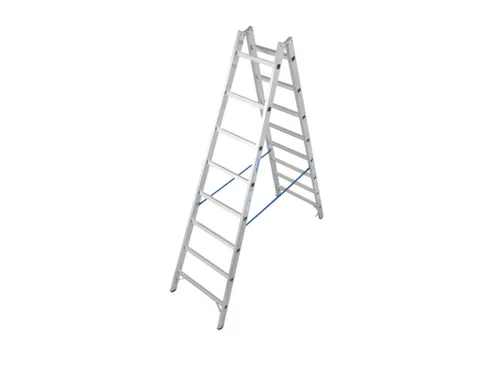 Bokladder Dubbelzijdig Aluminium L 2.35m 2x8sporten