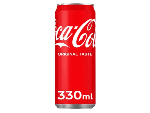 Frisdrank Coca Cola Regular blik 330ml