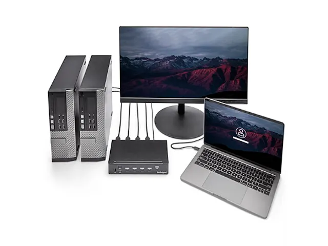 4-Poorts HDMI KVM Switch USB 3.0 1080p