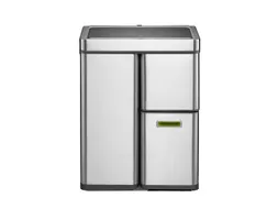 Afvalbak EKO Mirage Plus sensor 30 liter en 2x15 liter RVS