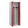 PBM-locker,HxBxD 1850x600x500mm,2vak,vak B 300mm,draaigrendel