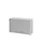 jaloeziedeurkast,HxBxD 748x1200x400mm,1xhouten vloer,2 OH,romp grijs