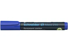 Marker Schneider Maxx 250 permanent beitelpunt blauw