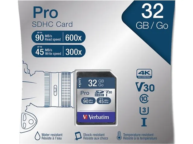 Pro U3 Sdhc Card 32Gb