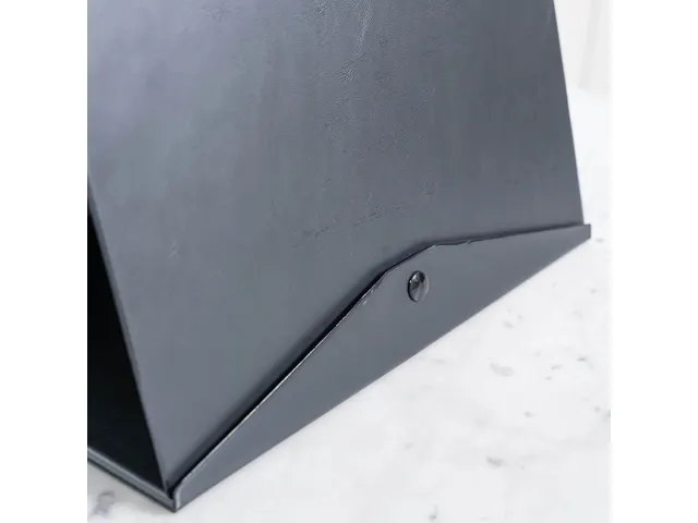 Tafelflipover Rillstab A4 RI93175 liggend zwart 10 tassen