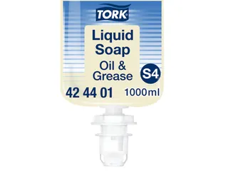 Tork 424401 Olie- en Vetoplossende Vloeibare Handzeep Transparant S4 6 - 1