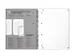 Spiraalblok Oxford International Notebook A4+ lijn Rood