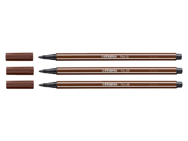 Viltstift STABILO Pen 68/45 medium bruin
