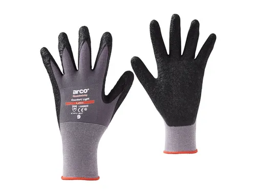 Werkhandschoen Arco Comfort Light latex maat 9