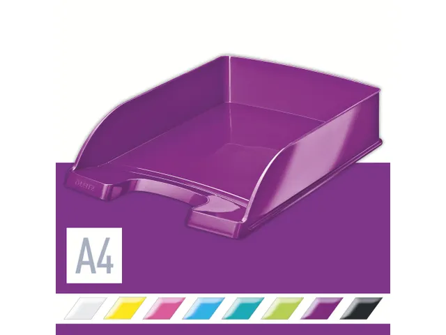 Brievenbak Leitz WOW Plus A4 paars