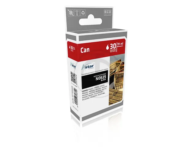 AS15529 ASTAR CANON PGI525BK IP Inkt zwart rebuilt 341pag Chip 19ml