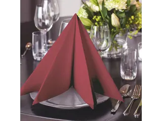 Dinerservet Tork Linstyle Premium bordeaux 478885 50 vel - 3