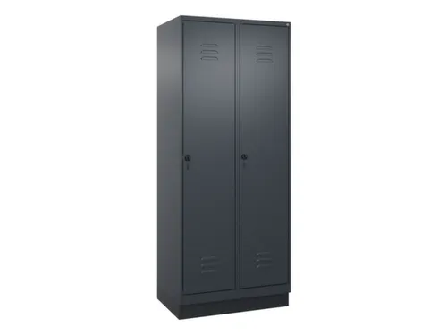 wasgoedverdeelkast,HxBxD 1950x800x500mm,vak B 400mm,draaigrendel