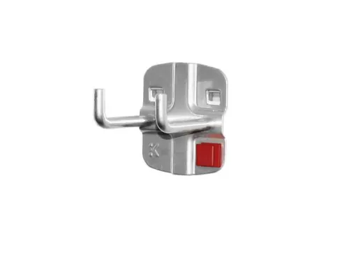 Dubbele Haken Geperforeerde Platen 150mm Einde Recht