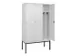 locker voor scheiding van kleding,HxBxD 2120x1200x500mm,3vak