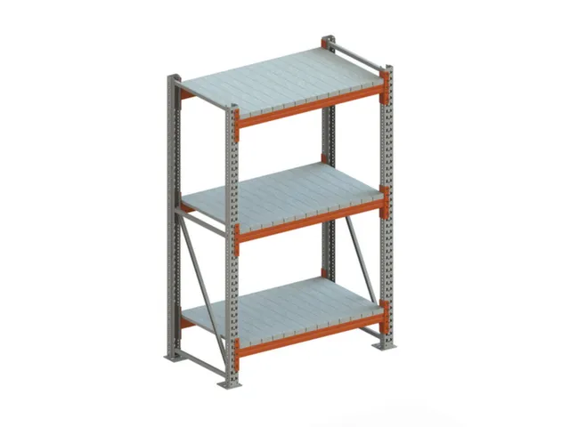 Rayonnage Grande Largeur élément Départ Hxlxp 2200x1470x800mm 3plat