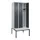 locker met bank,HxBxD 2120x900x815mm,3vak,vak B 300mm,cilinderslot