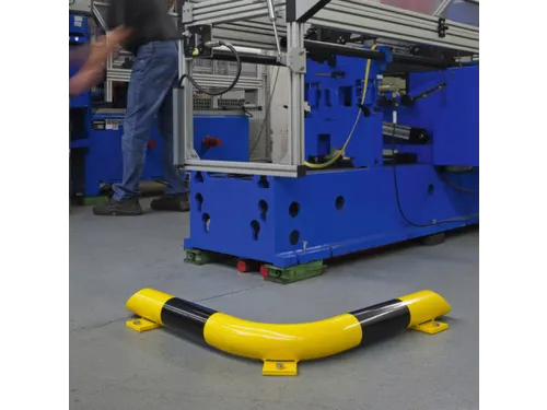 Aanrijdbeveiligingsbalk Lengte 638mm Vastschroefbaar Met Bodemplaten