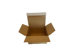 Verzenddoos Quickbox IEZZY 213x153x109mm B-golf bruin 10 stuks