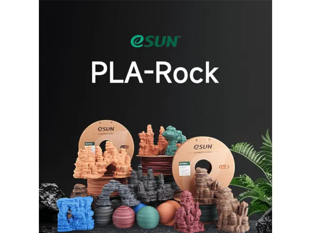 eSUN 3D printer Filament PLA Rock 1,75 mm Hornfels 1kg
