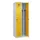 locker voor scheiding van kleding,HxBxD 1850x600x500mm,2vak