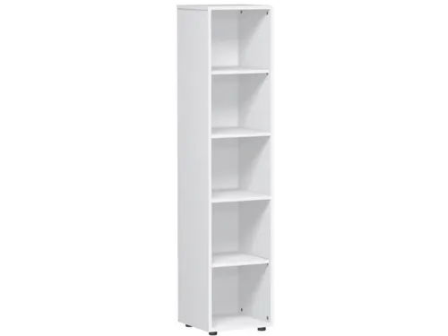 kantoorstelling,HxBxD 1810x400x400mm,4xhouten vloer,5ordnerhoogtes