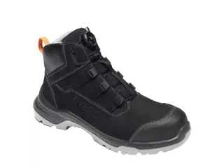 Emma EVERON D 2.0 DISC hoge veiligheidsschoen S3S Nubuck Zwart D-44 - 2