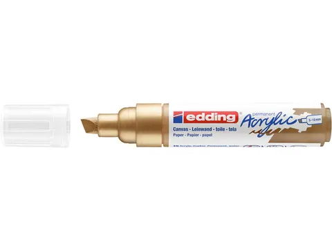 Acrylmarker edding e-5000 breed rijkgoud