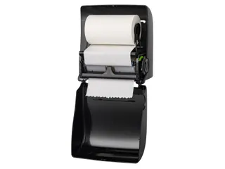 Handdoekrol Dispenser Kunststof Zwart Mini PQSAutKZ - 2