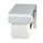 Toiletrolhouder 1 rol Aluminium