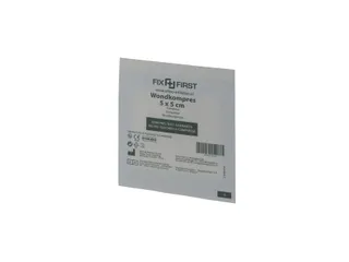Gaascompressen FixFirst steriel 5x5cm - 1