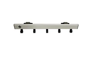 Pro-line Wandgarderobe 5 Haken zwart grijs - 3