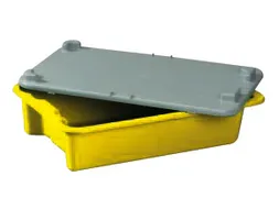 Draaistapelbak Pp Hxlxb 135X590X380Mm 18L Geel