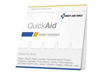 Pleisters refill First Aid Only 45 stuks voor AC-P44001 waterproof - 1
