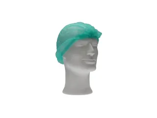 Pp Haarnet Non Woven Baret Groen 53Cm 'clip Cap' maat L 1000 Stuks - 3