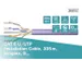 CAT 6 U-UTP installatiekabel 250MHz AWG 23/1 Dca 305m SX paars