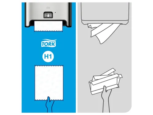 Tork 460001 H1 Image Line Matic Handdoekrol Dispenser sensor RVS