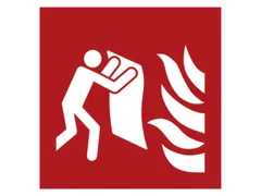 Brandbeveiligingsbord,Blusdeken,Aluminium,Lang Nalichtend