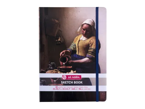 Schetsboek Talens Art Creation 80 witte vellen 140gr 210x297mm Het mel