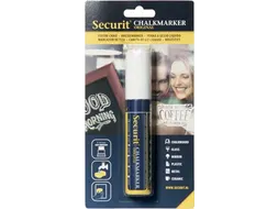 Securit Krijtmarker Large Wit, Op Blister