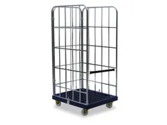 Rolcontainer 500kg 720x810mm H 1640mm 2 Zijwanden