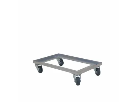 aluminium transportwagen,draagverm. 150kg,laadvl. LxB 600x400mm