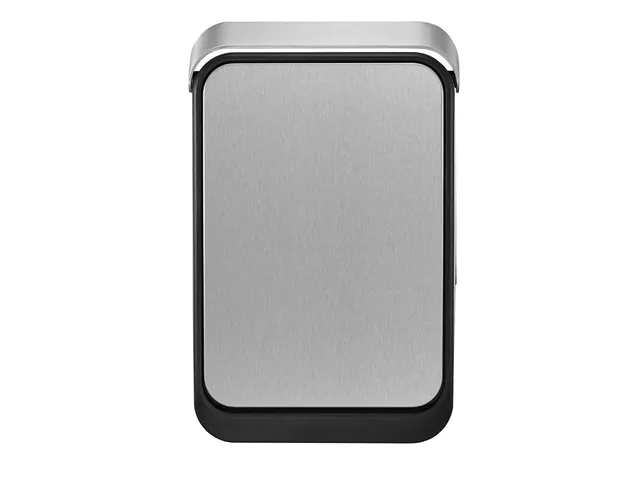 Afvalbak Touch Bar 30 Liter Mat Rvs