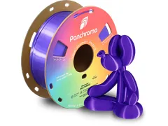 Polymaker 3D printer Filament Panchroma PLA Silk 1,75mm Paars 1kg