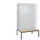 locker voor scheiding van kleding,HxBxD 2120x1200x815mm,4vak