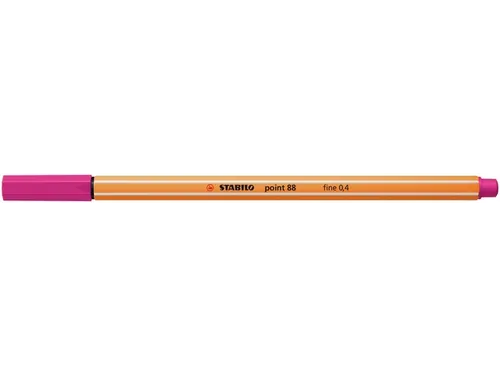 Fineliner STABILO point 88/56 roze rood 0.4mm