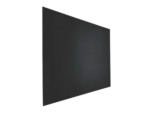 Prikbord Paneel Float Bulletin 120x200cm Zwart frameloos